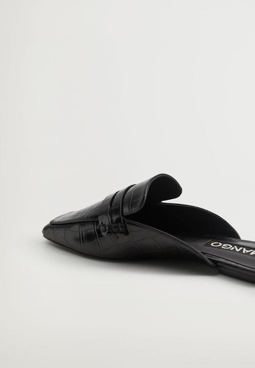 MANGO - Aste mule - black