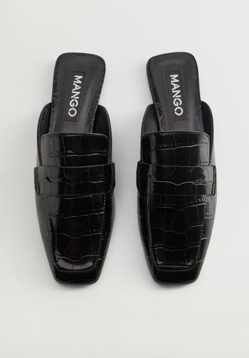 MANGO - Aste mule - black