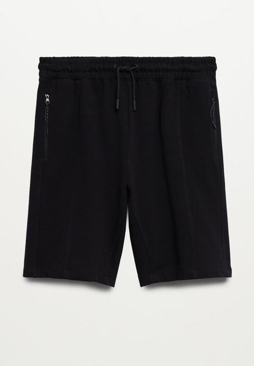 MANGO - Bermuda shorts evan - black