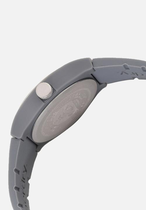 Superdry. - Silicone strap watch - grey