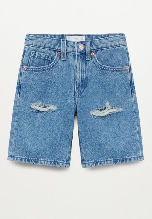 MANGO - Bermuda shorts berni - blue