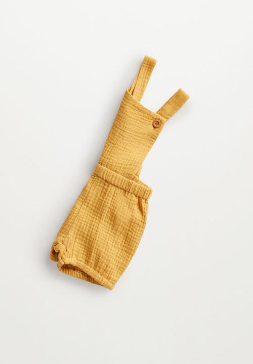 MANGO - Dungarees marion - medium yellow