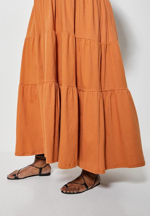 Superbalist - High crew tiered dress - abode