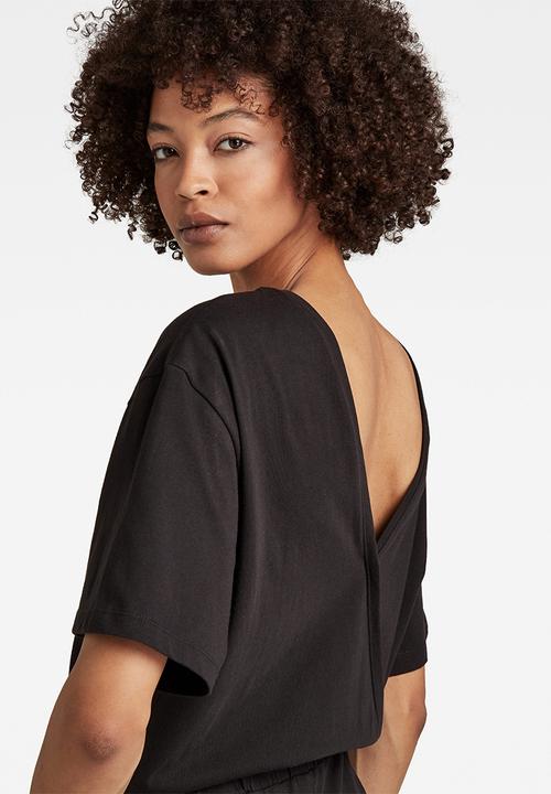G-STAR - Bohdana suit wmn 1\2 sleeve - dark black