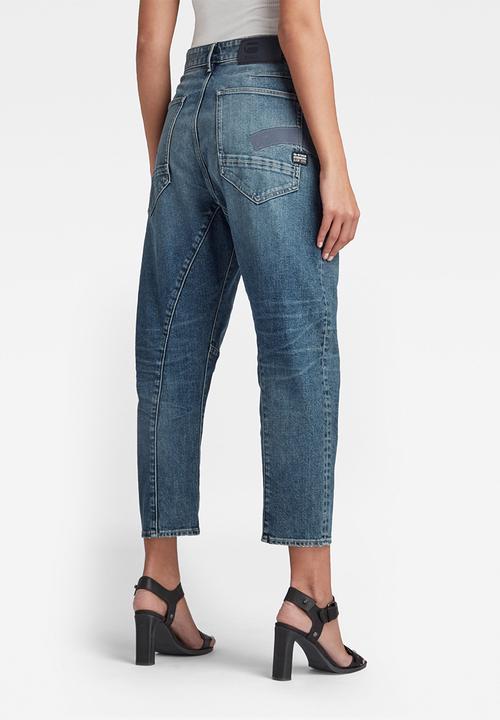 G-STAR - C-staq 3d boyfriend crop - faded cascade