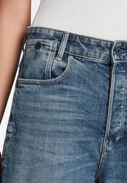 G-STAR - C-staq 3d boyfriend crop - faded cascade