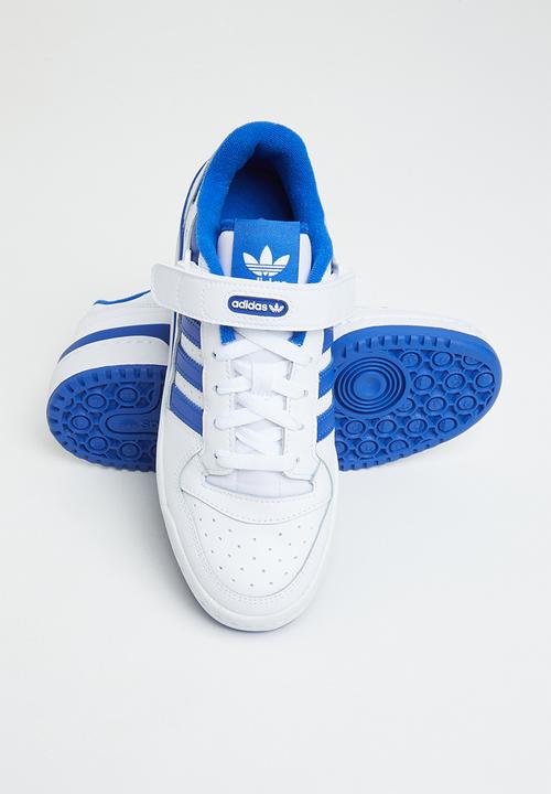adidas Originals - Forum low j - ftwr white/team royal blue/ftwr white