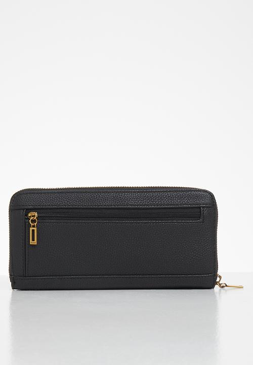 GUESS - Destiny slg large zip around - black