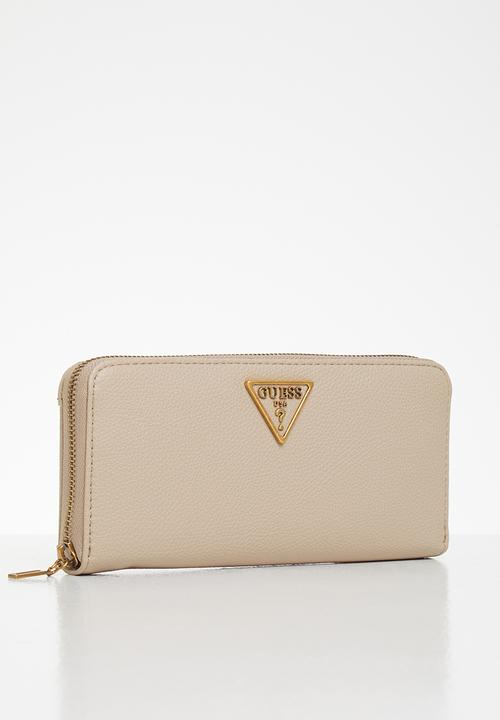 GUESS - Destiny slg large zip around - mushroom