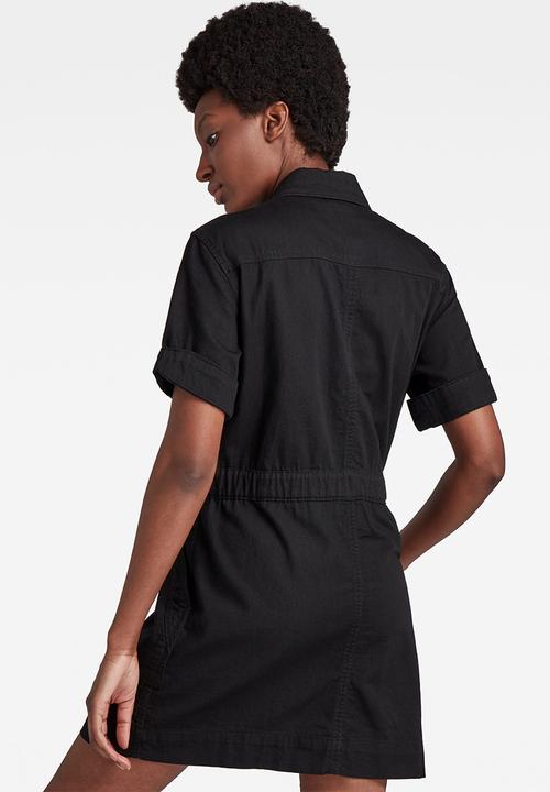 G-STAR - Army dress short sleeve - pitch black