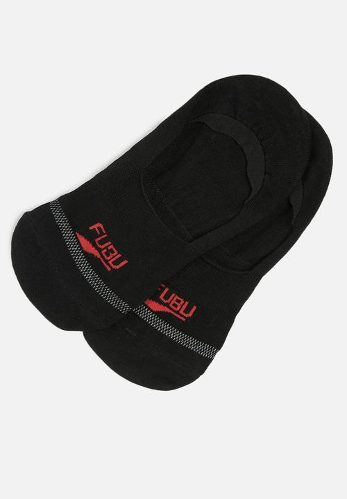 FUBU - Invisible socks 2 pack - black