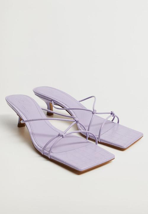 MANGO - Similar heel - light / pastel purple