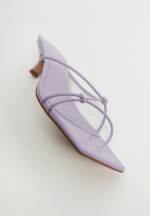 MANGO - Similar heel - light / pastel purple