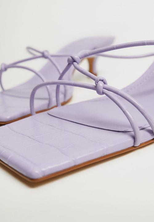 MANGO - Similar heel - light / pastel purple