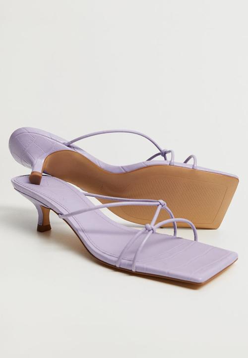 MANGO - Similar heel - light / pastel purple