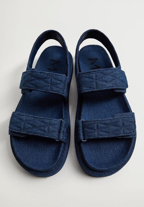 MANGO - Cat 1 sandal - open blue