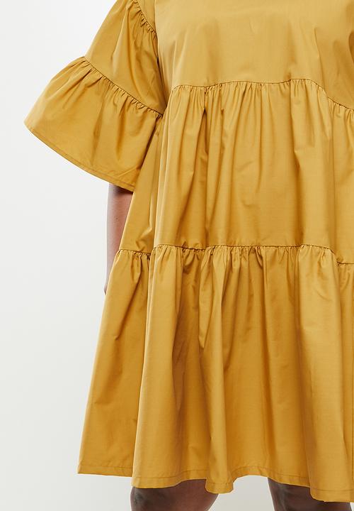 AMANDA LAIRD CHERRY - Plus Tete dress - honey