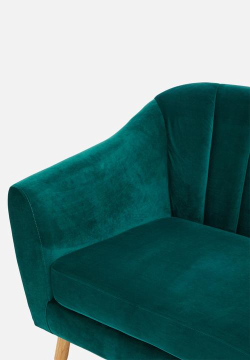 Sixth Floor - Dahlia 3 seater - green