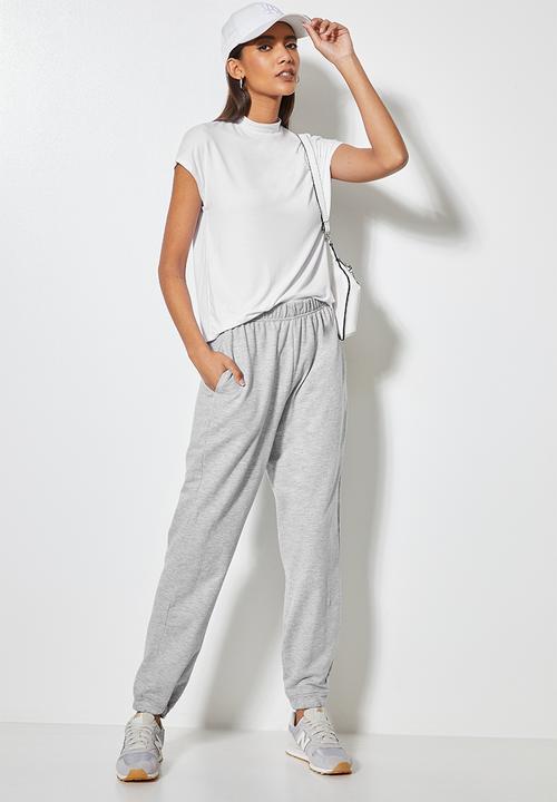 Superbalist - Track pants - light grey melange
