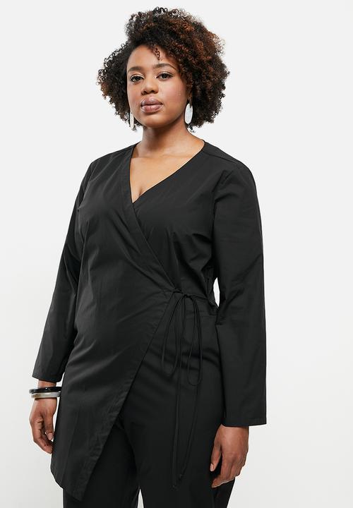 AMANDA LAIRD CHERRY - Plus jordaan jump-suit - black