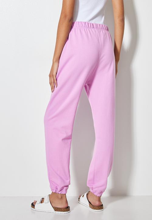 Superbalist - Track pants - mid mauve
