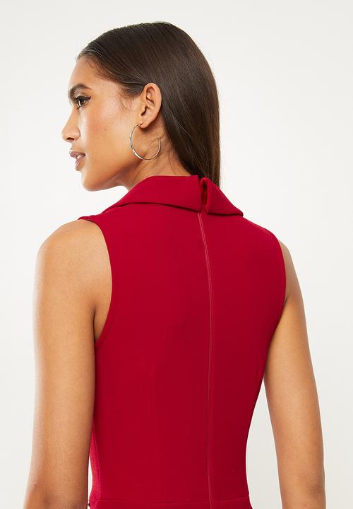 SISSY BOY - Lady jumpsuit - deep red