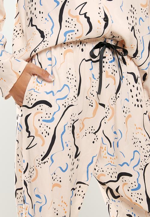 Superbalist - Sleep shirt & pants set - pink