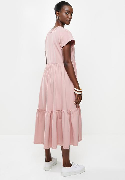 AMANDA LAIRD CHERRY - Nokwe dress - dusty pink