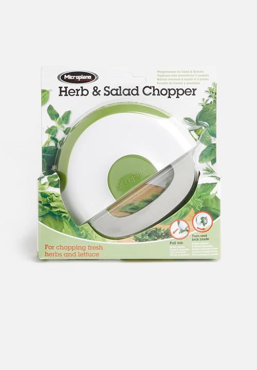 Microplane - Herb & salad chopper - green
