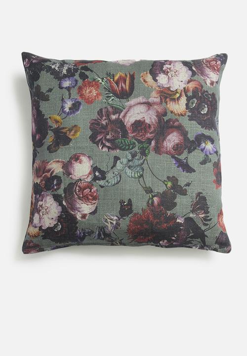 Hertex Fabrics - Anenome cushion cover - lilac