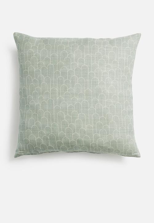 Hertex Haus - Arches cushion cover - seafoam