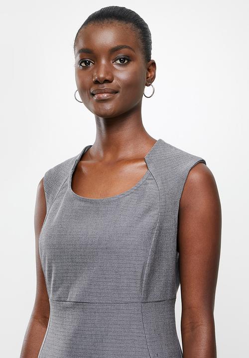 AMANDA LAIRD CHERRY - Mona dress - grey