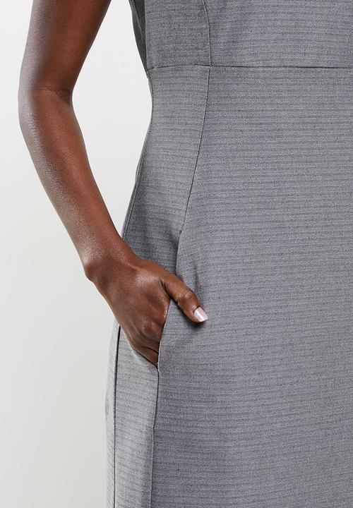 AMANDA LAIRD CHERRY - Mona dress - grey
