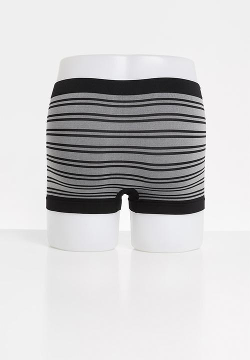 Jonathan D - Branded 2 pack briefs - grey & black