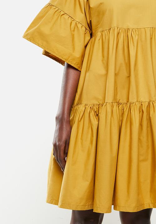 AMANDA LAIRD CHERRY - Tete dress - honey