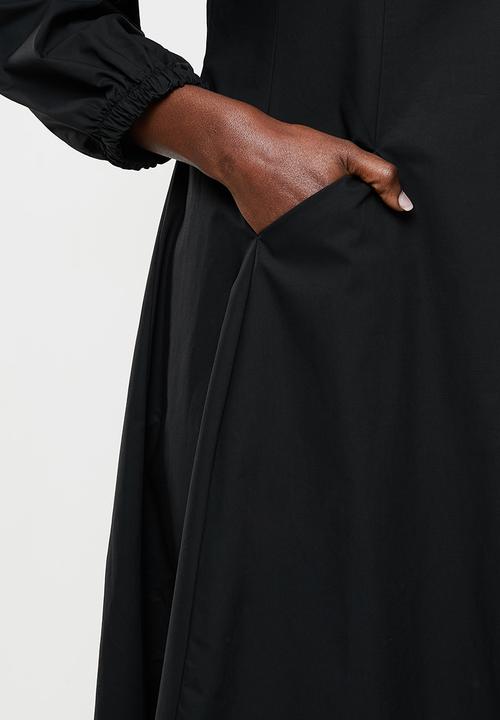 AMANDA LAIRD CHERRY - Nyalazi dress - black