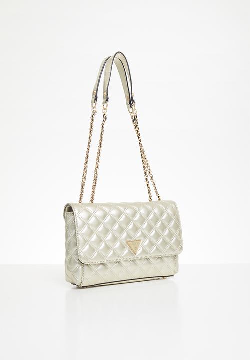 GUESS - Cessily convertible xbody flap - champagne