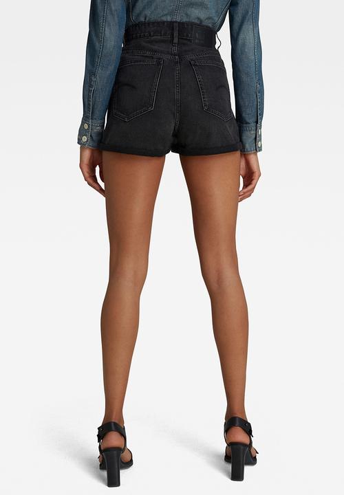 G-STAR - Tedie ultra high short - black 