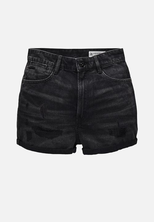 G-STAR - Tedie ultra high short - black 