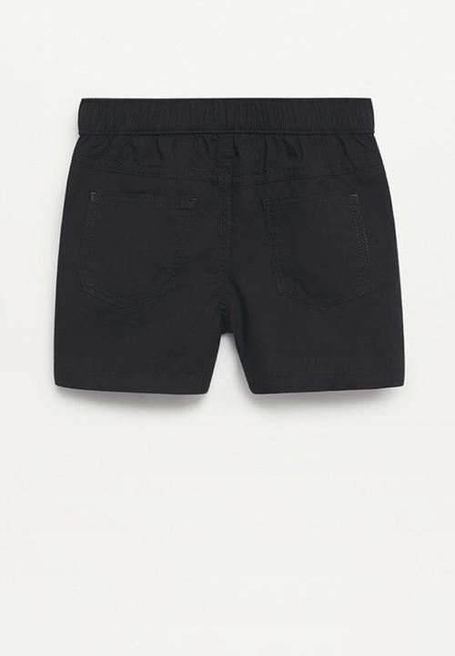MANGO - Bermuda shorts panda - black