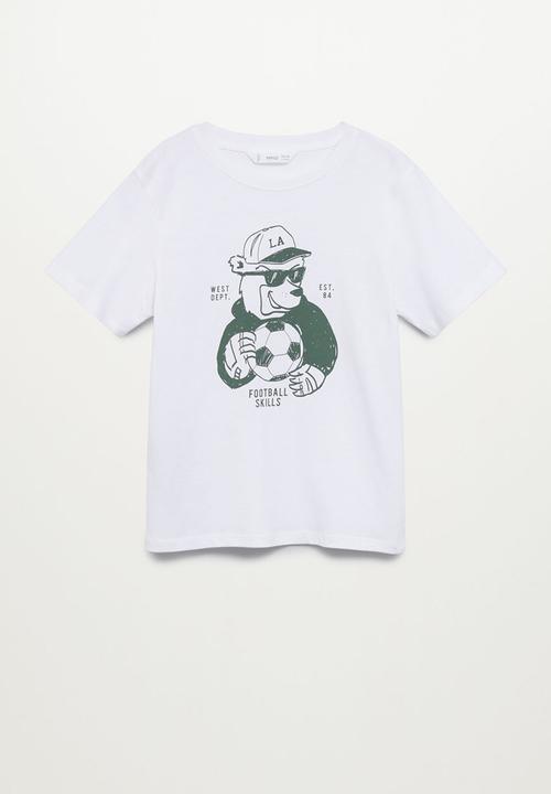 MANGO - T-shirt winner - white