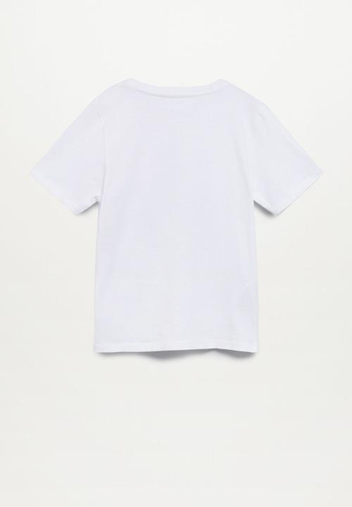 MANGO - T-shirt winner - white
