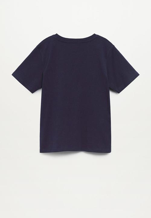 MANGO - T-shirt winner - navy