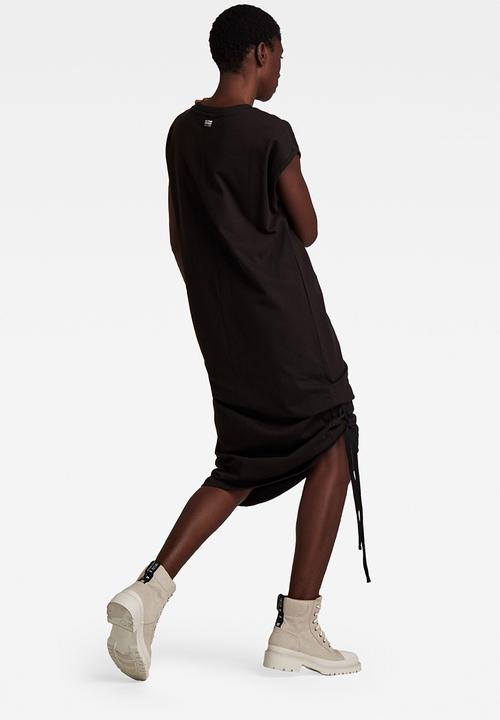 G-STAR - Raw adjustable tee dress - black