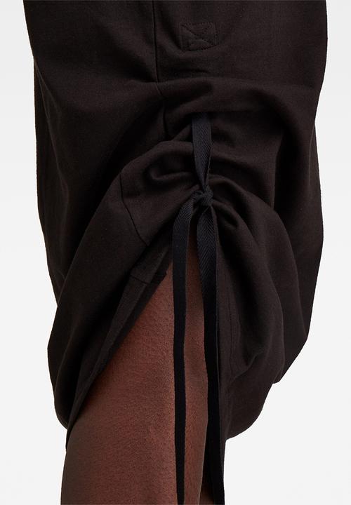 G-STAR - Raw adjustable tee dress - black