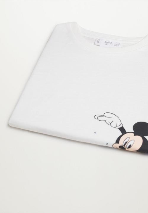 MANGO - T-shirt surfer - white