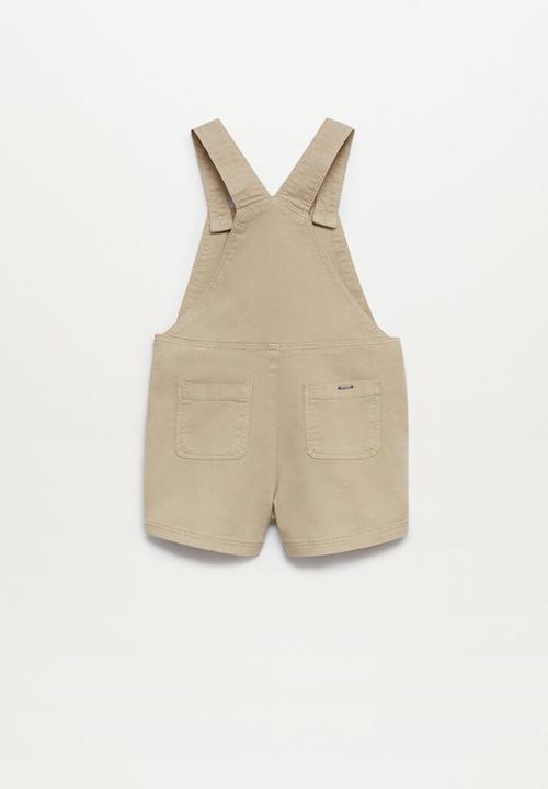 MANGO - Dungarees grana8 - light brown
