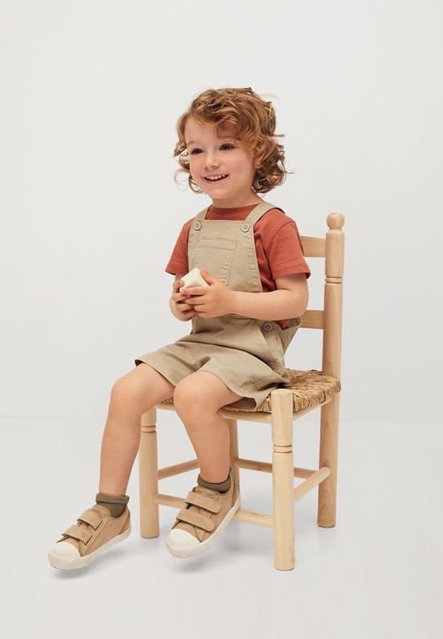 MANGO - Dungarees grana8 - light brown