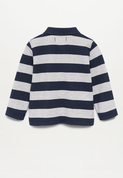MANGO - T-shirt rayas - multi