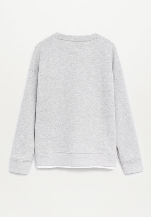 MANGO - Sweatshirt bruce - grey